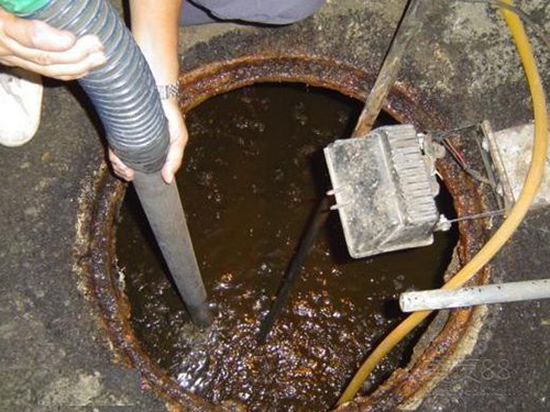 白玉隔油池清理