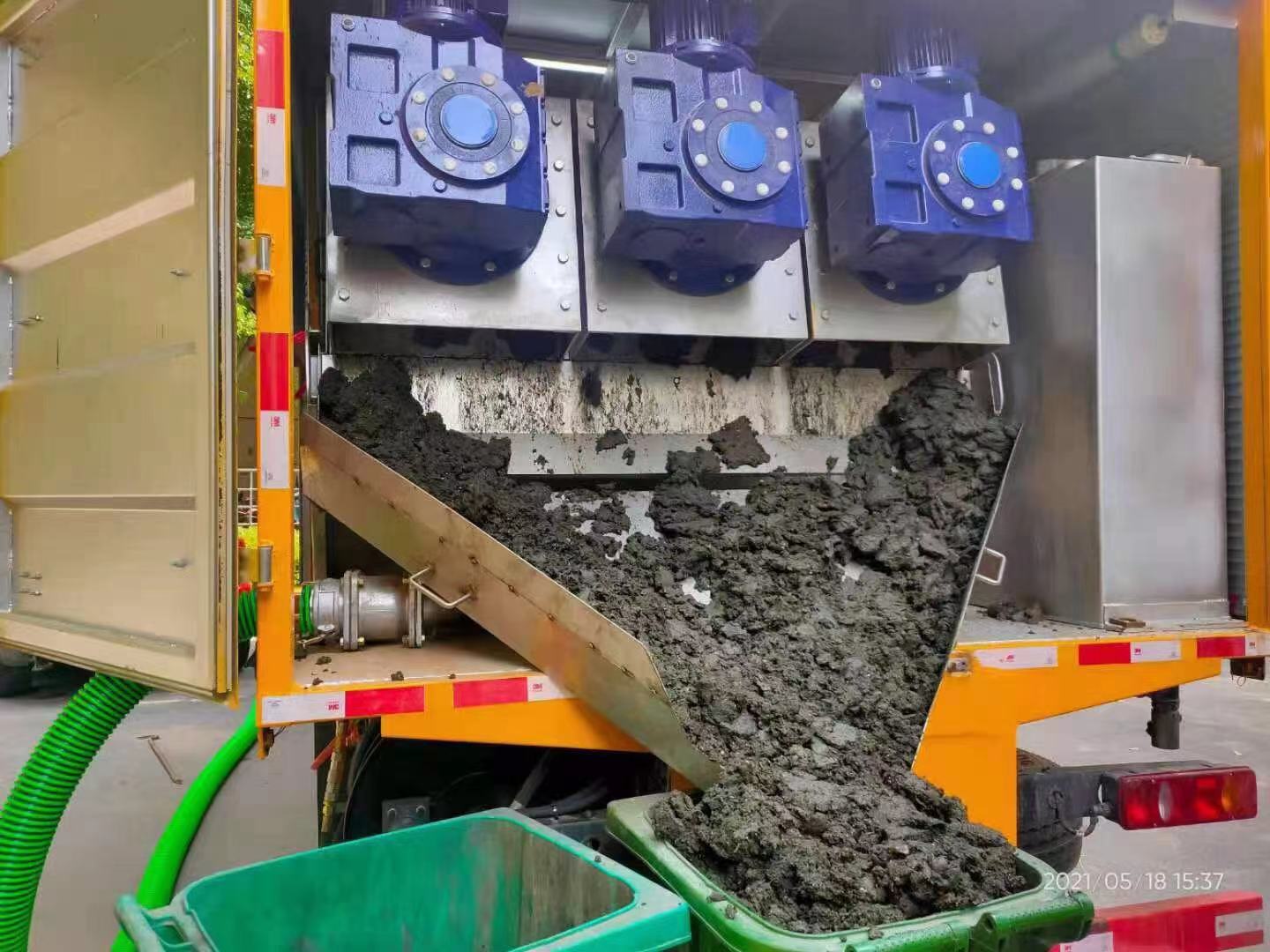 白玉化粪池清掏城市维护站-泥浆净化干湿分离处理